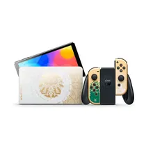 Console Nintendo Switch Oled Zelda Edition 64GB Japao - Dourado (Had-s-Kgalg)
