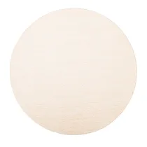 Jogo Americano de Tecido Circular Bege