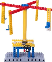 Blocos de Construção Mechanical Engineering Merry-Go-Round Wange - 1301 (94 Peças)