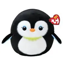 TY Peluches TY Squish-A-Boos Neve Pinguino Detalles En El Producto 3+ Multicolor