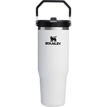 Garrafa Térmica Stanley Tumbler Flip com Bico e Alça - Chalk 887ML
