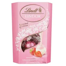 Bombons de Morango Lindt Lindor com Creme 200G