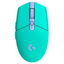 Mouse Logitech G305 Lightspeed Kda - Sem Fio - 12000 Dpi - 6 Botoes - Verde Mint