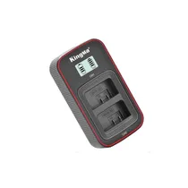 Carregador Kingma LCD USB Duplo EN-EL25