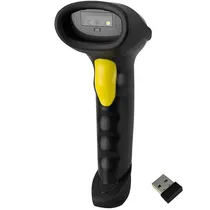 Leitor de Código de Barras Quanta QTLCB300 300 Linhas Por Segundo - Preto/Amarelo