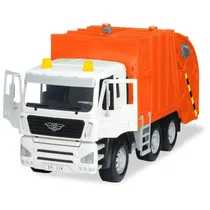Battat Vehiculos Driven Camion de Reciclaje Naranja Seri Estandar Plastico +4 Años Multicolor