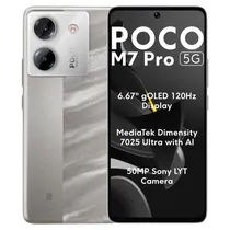 Celular Xiaomi Poco M7 Pro 5G - 12/256GB - Dual-Sim - 6.67" - Prata