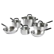 Jogo de Panelas Kitchenaid Inox 10PÇS