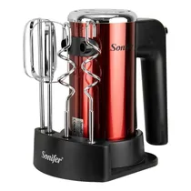 Batedeira Sonifer Mixer SF-7025 2 Em 1 - 400W - 220V 50/60HZ - Vermelho
