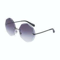 Oculos de Sol Feminino Daniel Klein DK4191P-C1 - Cinza/Azul