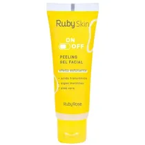 Ruby Rose Gel Limpiador Facial Efec.Exfoliante On-Off 50G HB-409