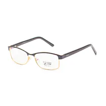 Armação para Óculos de Grau Visard BF7062 C5 Tam. 54-16-140MM - Preto/Dourado