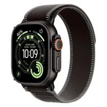 Apple Watch Ultra 3 MF1H4LW/A Celular + GPS Caixa Titânio Preto 49MM - Loop Trail Preto M/L
