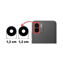 Lente Camera Xiaomi Redmi A1/A1 Plus(Vidrio)