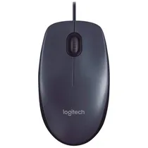 Mouse Logitech M100 910-001601 1000DPI/3 Botões - Preto