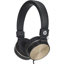 Fone de Ouvido HP DHH-1206 3.5MM - Black/Gold