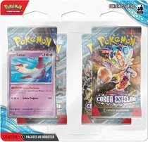 Cartas Pokémon Escarlate e Violeta Coroa Estelar Latias - 190-41188 (25 Cartas)