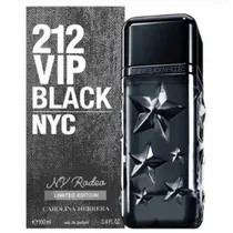 Carolina Herrera 212 Vip Black Edp NYC Rodeo Limited 100ML Masc