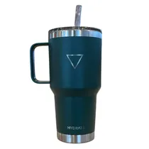 Hydrate Vaso 725314 c/Pajita 887ML Verde Salvia