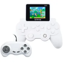 Console Portátil Gamepad Q20 de 3" com 520 Jogos - Branco + Controle (Inglês/Chinês)