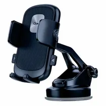 Suporte para Celular Quanta Flex Secure QTSCA60 270° 4.7" A 7" - Preto