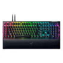 Teclado Razer Blackwidow V4 Pro RZ03-04680200-R3U1 RGB Switch Green USB Ingles - Preto
