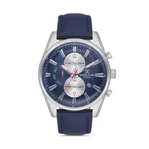Relógio Analógico Masculino Daniel Klein Exclusive DK.1.12589-3 - Prata/Azul