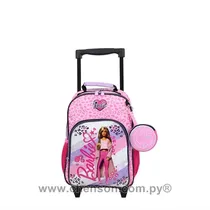 Chenson Mochila Con Rueda CP51109 Barbie Rosa