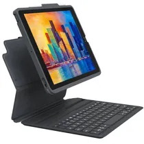 Teclado Wireless Zagg Pro Keys com Capa Desmontável para iPad 10.9" 9TH|8TH|7TH Gen - Black/Gray