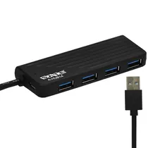 Hub USB 4P Sate A-HUB14 3.0 Negro
