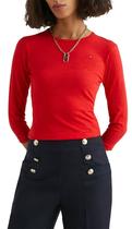 Camiseta Tommy Hilfiger WW0WW37861 Sne - Feminina