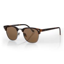 Oculos de Sol Masculino Daniel Klein DK3255-4 / Estilo Browline - Animal Print/Marrom