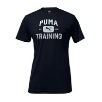 Remera Puma Graphics Train Logo Relaxed T 526568A01