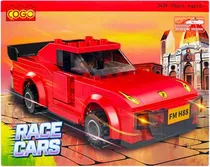 Cogo Race Cars Pull Back - 3439 (176 Peças)
