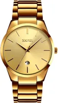 Relógio Skmei 9140 Gold - Masculino