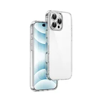 Estuche Protector Wiwu Ishield One ZCC-108 para iPhone 16 Pro Transparente
