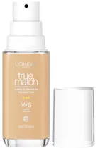Base Liquido L'Oréal True Match W6 Warm Medium - 30ML