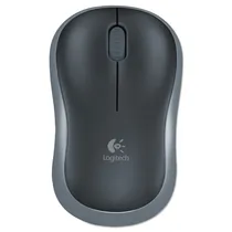 Mouse Logitech M185 Wireless 910-002225 2.4GHZ Preto Cinza