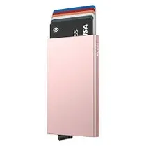 Vulkit Tarjetera Magnetico VPA100 c/Rfid Pearl Pink