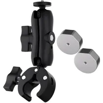 Suporte Abraçadeira para Starlink Mini 360° - Preto