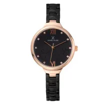 Relógio Feminino Analógico Daniel Klein DK11957-5 Dourado Preto