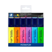 Marcador Staedtler Textsurfer Classic Ink·Jet Safe 364 WP6 6 Unidades
