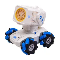 Carrinho Brinquedo Bubble Machine com Controle Remoto e Acessorios 692340 - Branco