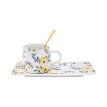 Juego de Taza Y Plato 333332 Con Cuchara 200ML
