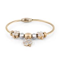 Pulseira Feminina Daniel Klein DKJ.3.2087-4 - Dourado/Prata