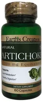Earth's Creation Artichoke 500MG (60 Capsulas)