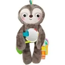 Bright Starts Bebes Perezoso de Peluche Slingin' Sloth Detalles En El Producto 6M+ Multicolor