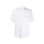 Polo Ralph Lauren Caballero Camisa Manga Corta M Blanco