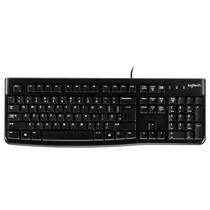 Teclado Logitech K120 USB / Ingles - Preto (920-002478)