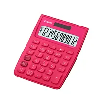 Casio Calculadoras MS-20UC-RD 12 Digitos MY Style Color Pink